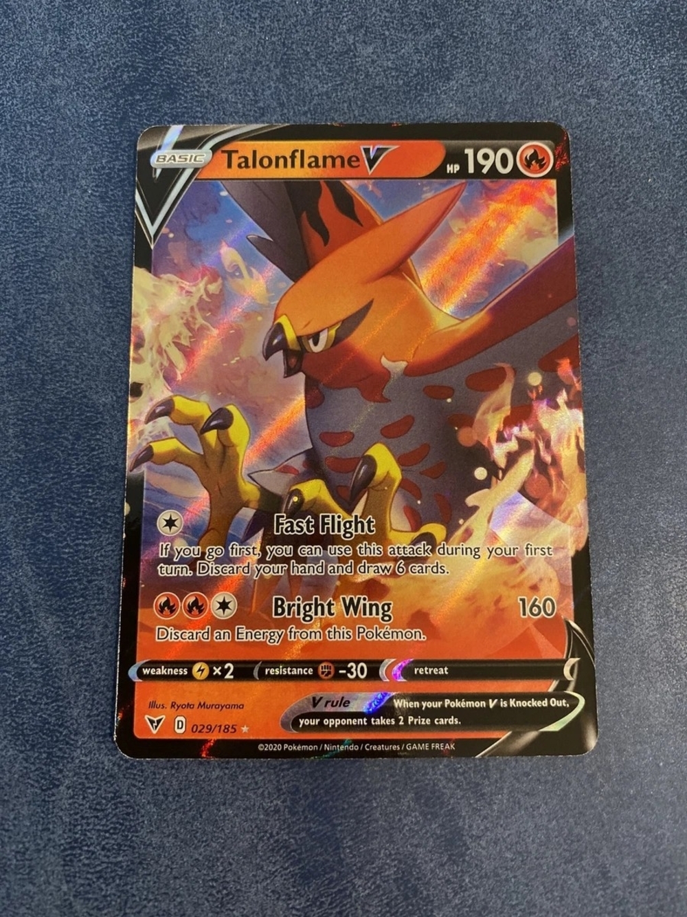 Ultra Rare Pokemon Talonflame V